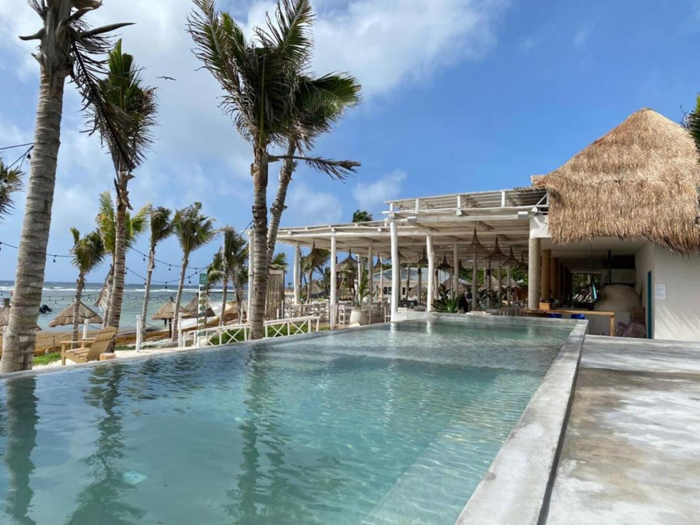 Departamento 6, Country Home, Con Muelle De Pesca, Club De Playa, Alberca, Cenote Y Campo De Golf, Contrata Day Pass Bahia Principe Appartamento